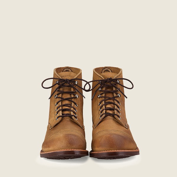 Botas Red Wing Heritage Hombre Kaki - Iron Ranger - 6-Inch Muleskinner Cuero - 427-UBTOEN